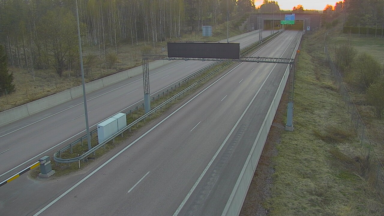 Weather Camera Image Road 7 Hamina, Husula, boom west, Hamina, Kymenlaakso