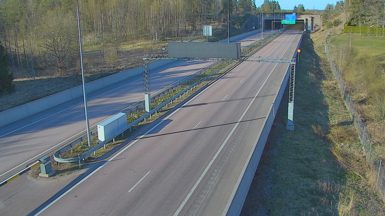 Kelikamerat Kuva Tie 7 Hamina, Husula, puomi länsi, Hamina, Kymenlaakso