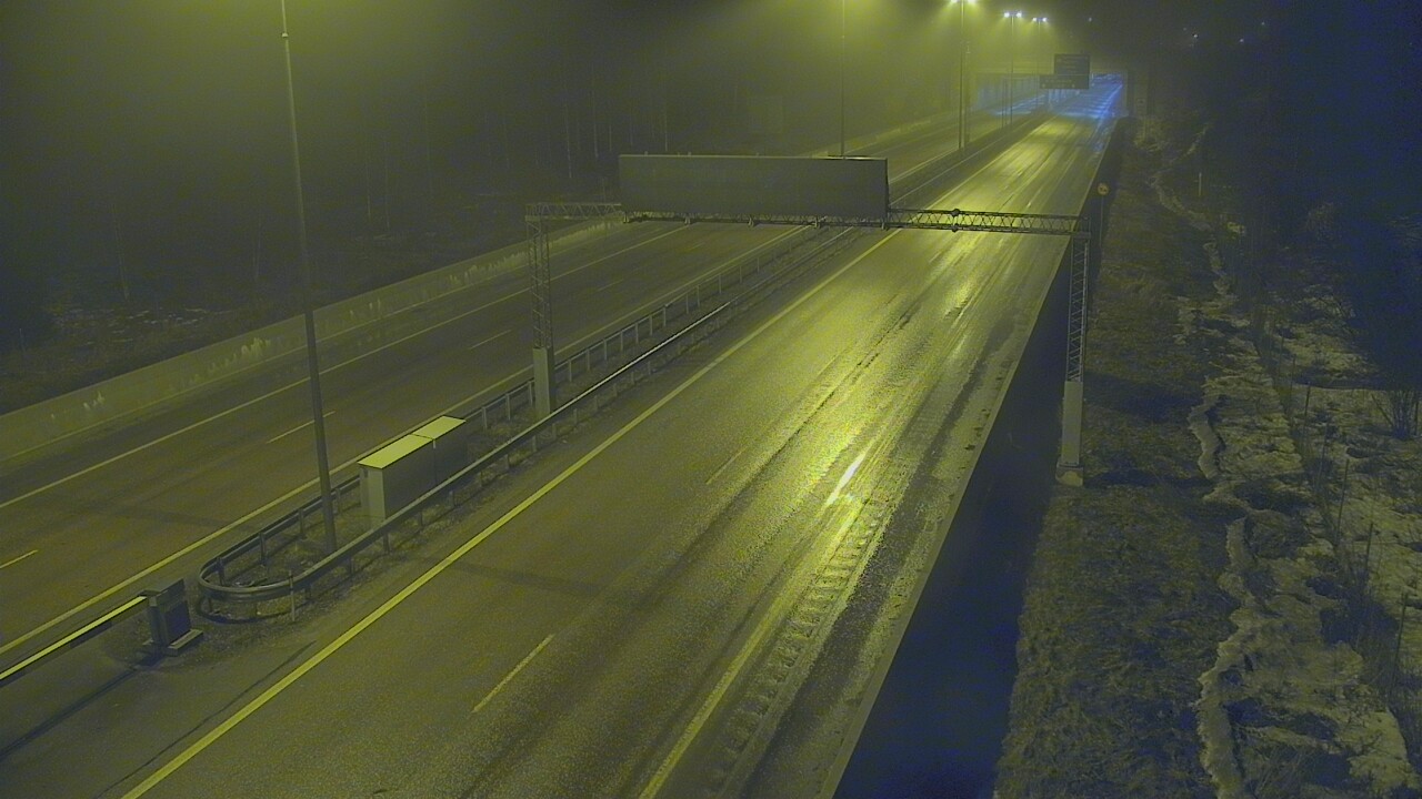 Kelikamerat Kuva Tie 7 Hamina, Husula, puomi länsi, Hamina, Kymenlaakso