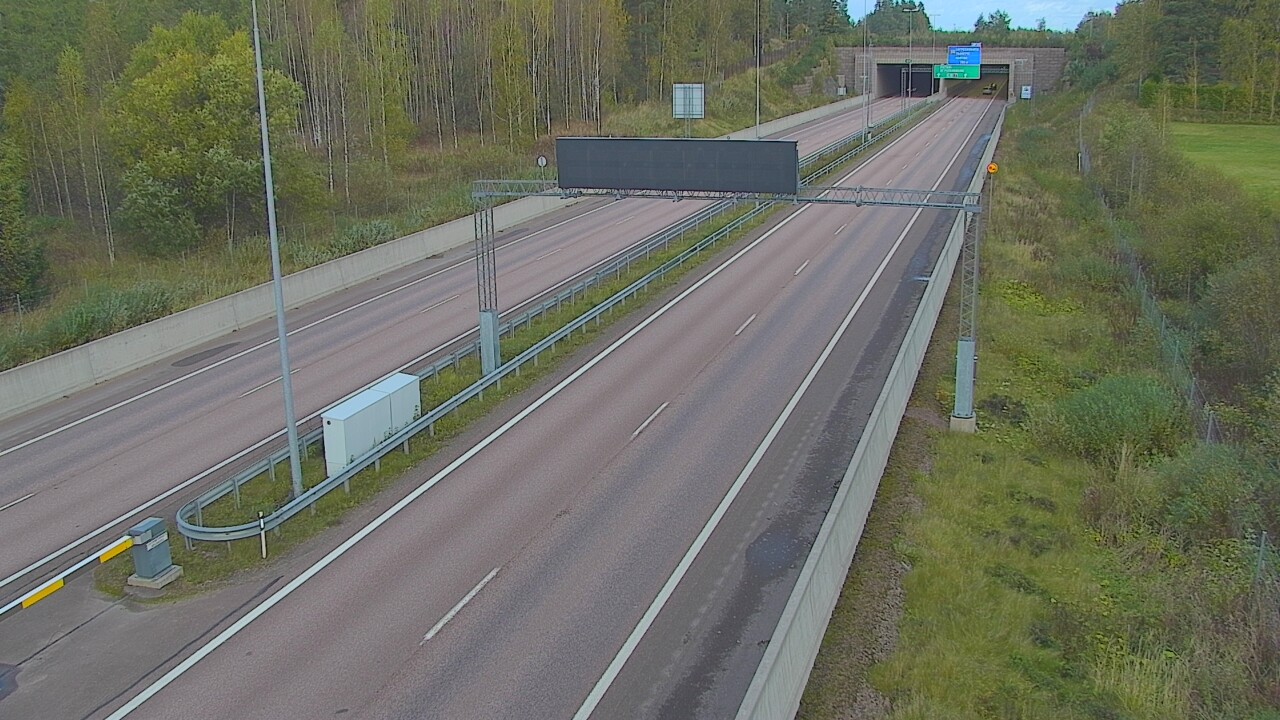 Kelikamerat Kuva Tie 7 Hamina, Husula, puomi länsi, Hamina, Kymenlaakso