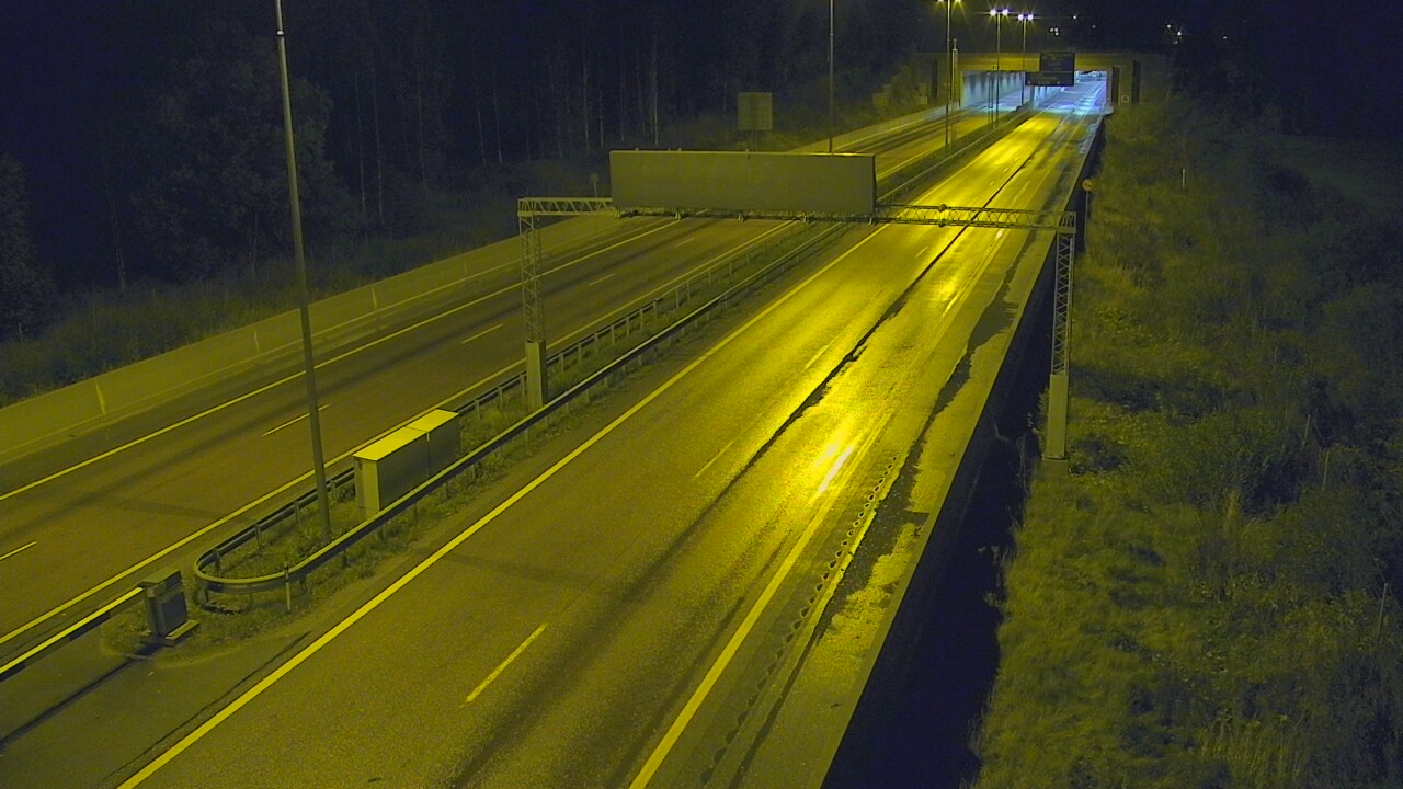Kelikamerat Kuva Tie 7 Hamina, Husula, puomi länsi, Hamina, Kymenlaakso