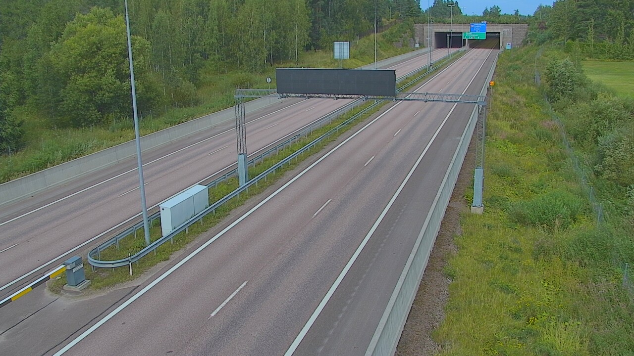 Kelikamerat Kuva Tie 7 Hamina, Husula, puomi länsi, Hamina, Kymenlaakso