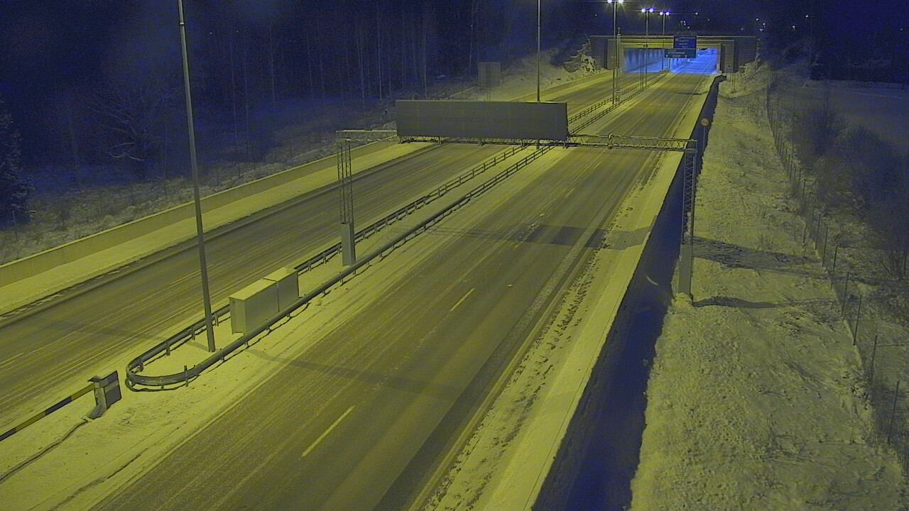 Kelikamerat Kuva Tie 7 Hamina, Husula, puomi länsi, Hamina, Kymenlaakso