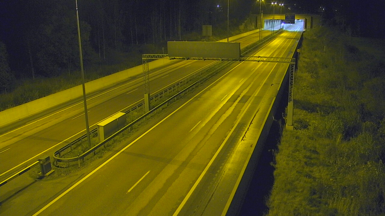 Kelikamerat Kuva Tie 7 Hamina, Husula, puomi länsi, Hamina, Kymenlaakso