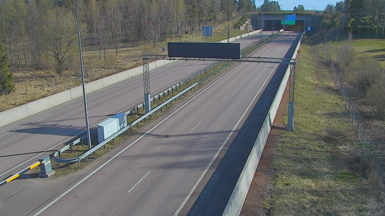 Kelikamerat Kuva Tie 7 Hamina, Husula, puomi länsi, Hamina, Kymenlaakso