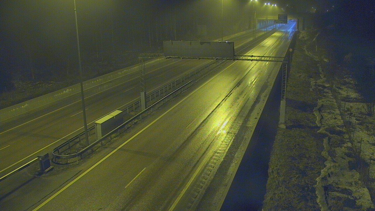 Kelikamerat Kuva Tie 7 Hamina, Husula, puomi länsi, Hamina, Kymenlaakso