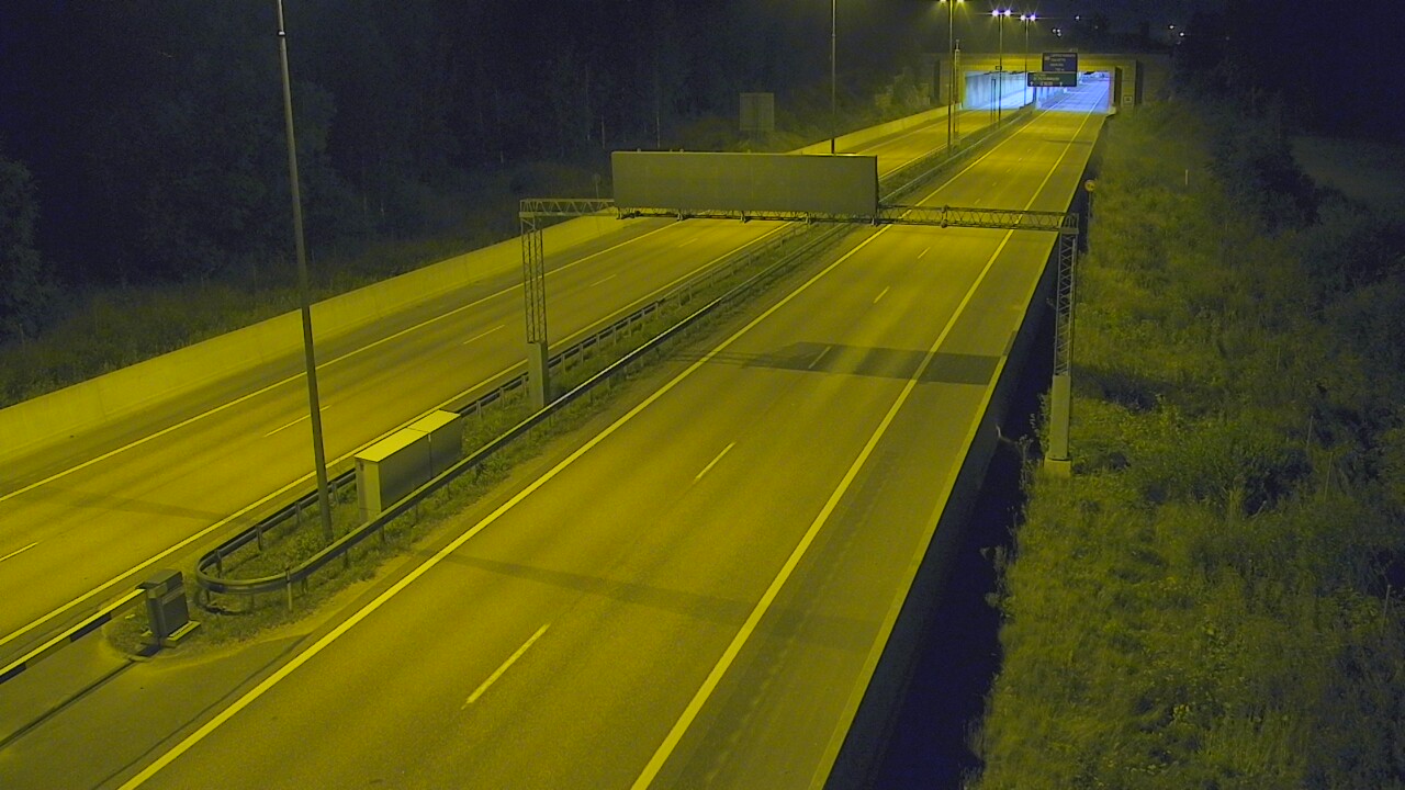 Kelikamerat Kuva Tie 7 Hamina, Husula, puomi länsi, Hamina, Kymenlaakso