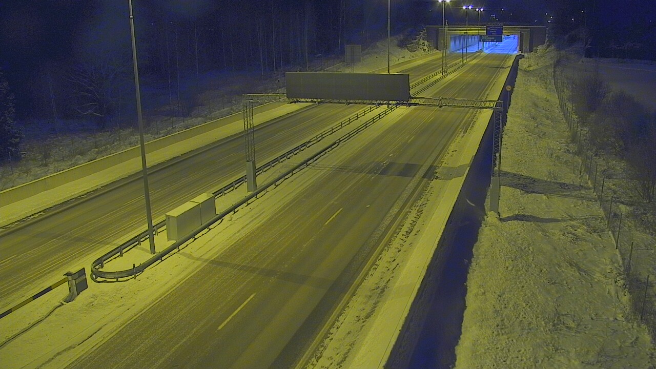 Kelikamerat Kuva Tie 7 Hamina, Husula, puomi länsi, Hamina, Kymenlaakso