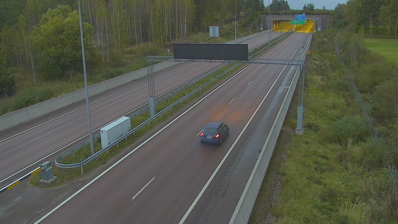 Kelikamerat Kuva Tie 7 Hamina, Husula, puomi länsi, Hamina, Kymenlaakso