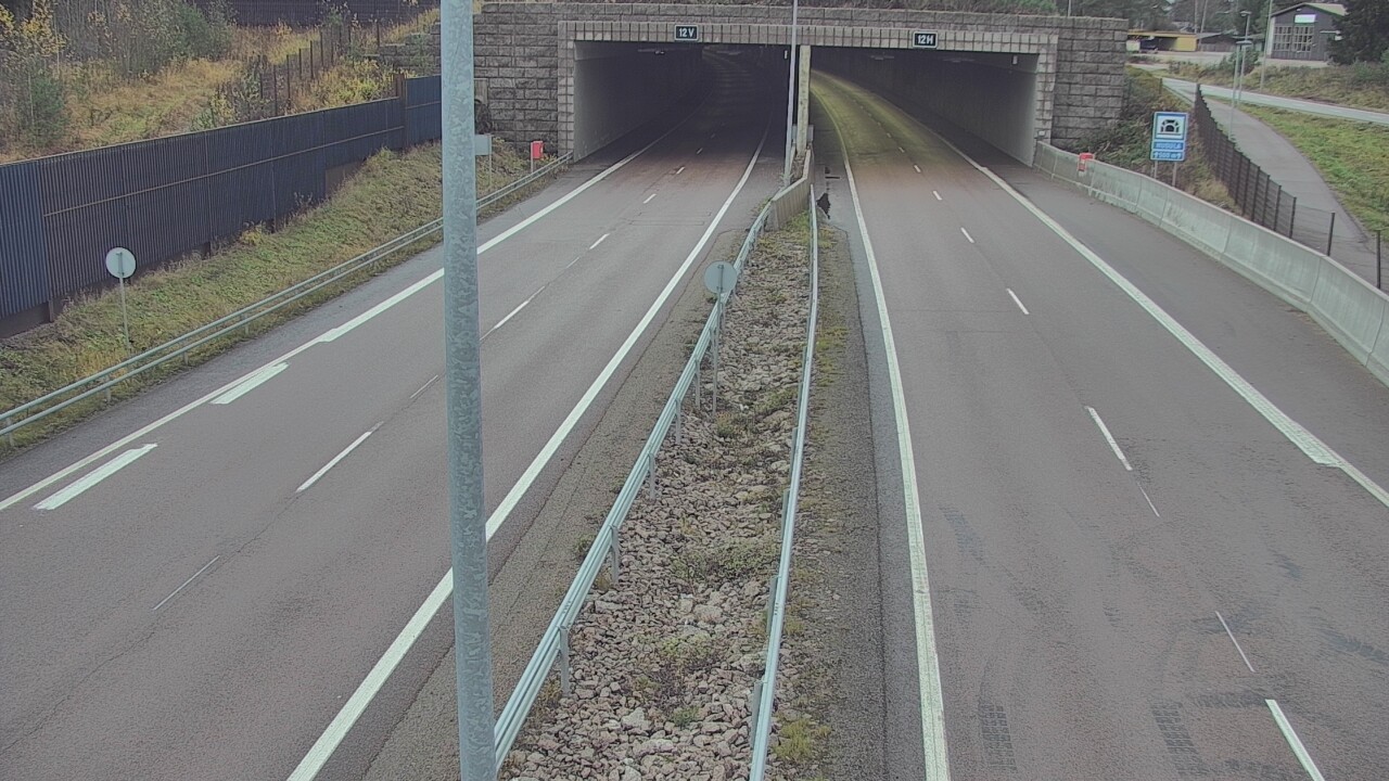 Kelikamerat Kuva Tie 7 Hamina, Husula, puomi itä, Hamina, Kymenlaakso