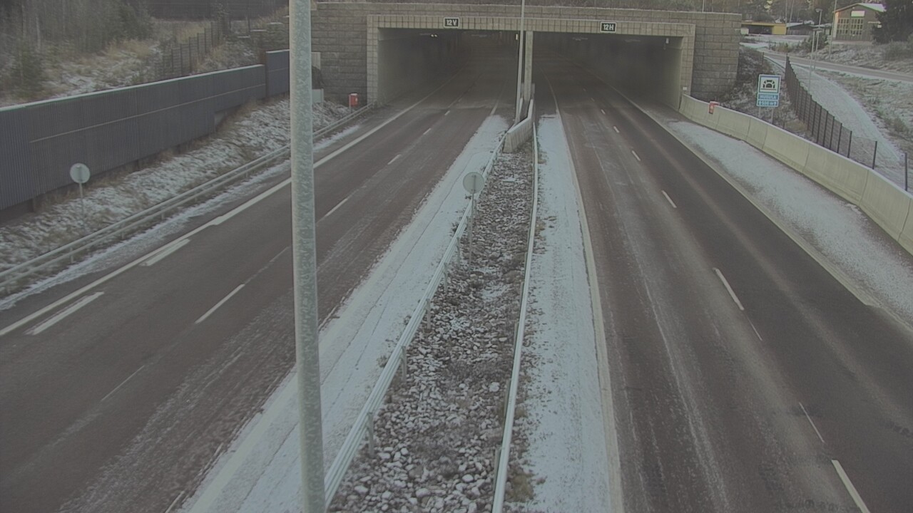 Kelikamerat Kuva Tie 7 Hamina, Husula, puomi itä, Hamina, Kymenlaakso