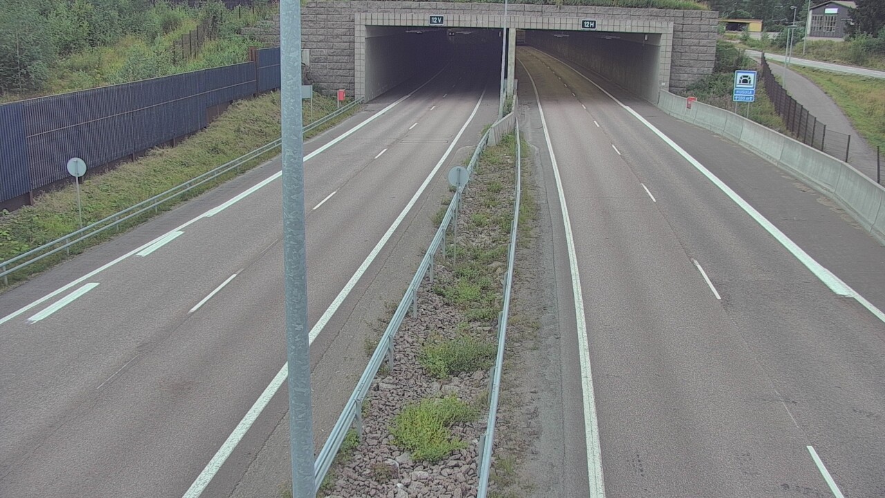 Weather Camera Image Väg 7 Fredrikshamn, Husula, bom öst, Hamina, Kymenlaakso