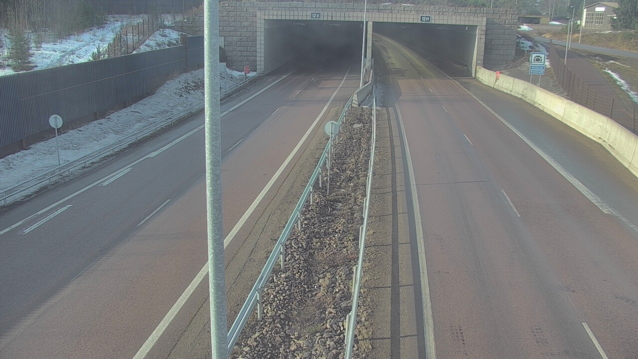 Kelikamerat Kuva Tie 7 Hamina, Husula, puomi itä, Hamina, Kymenlaakso