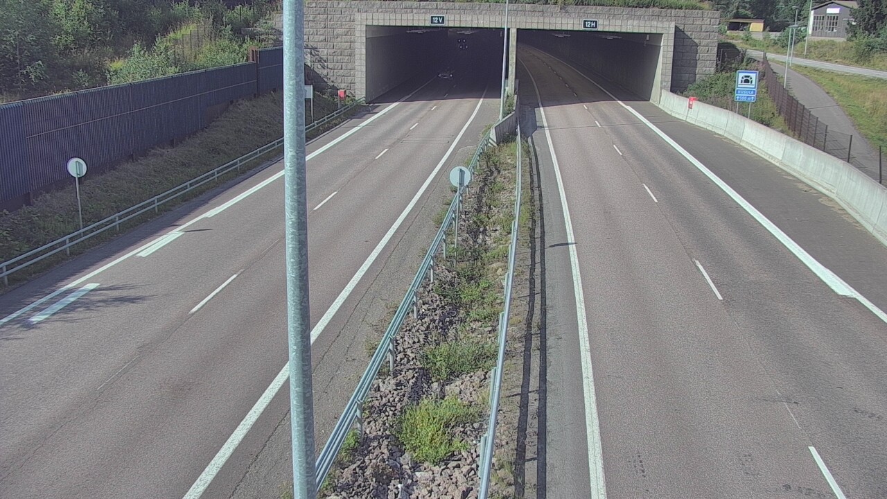 Weather Camera Image Väg 7 Fredrikshamn, Husula, bom öst, Hamina, Kymenlaakso
