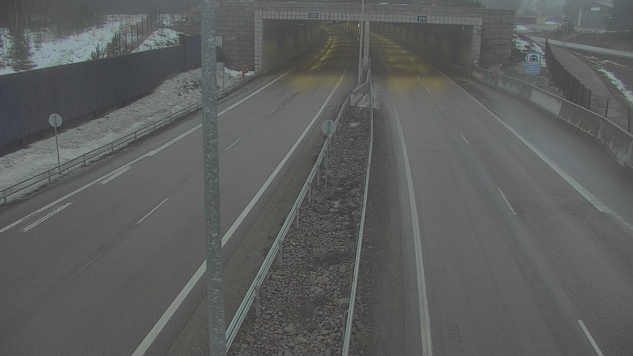 Kelikamerat Kuva Tie 7 Hamina, Husula, puomi itä, Hamina, Kymenlaakso