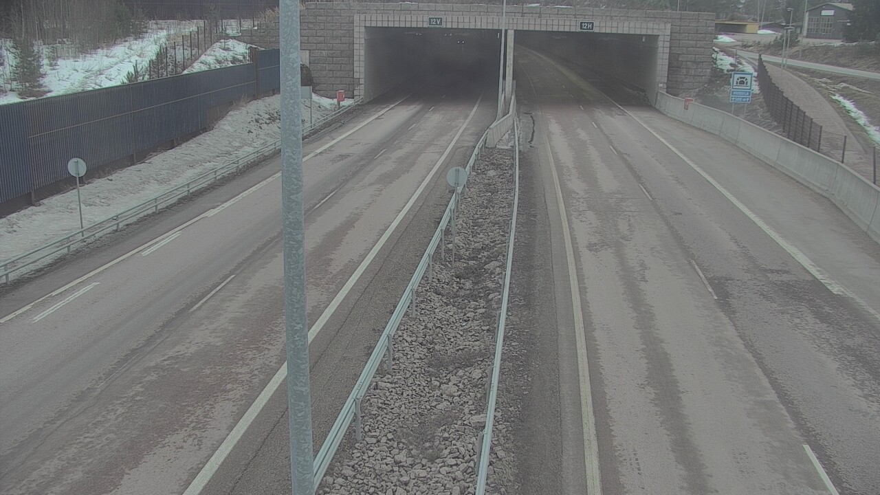 Kelikamerat Kuva Tie 7 Hamina, Husula, puomi itä, Hamina, Kymenlaakso