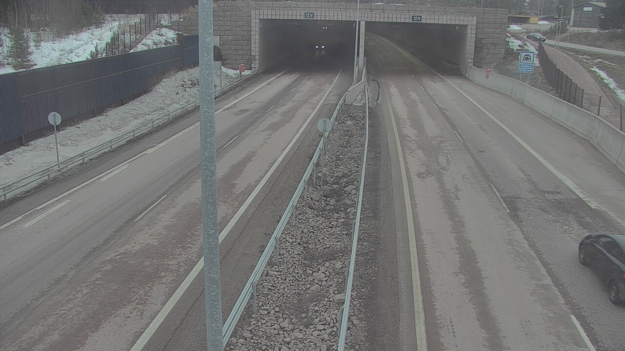 Kelikamerat Kuva Tie 7 Hamina, Husula, puomi itä, Hamina, Kymenlaakso