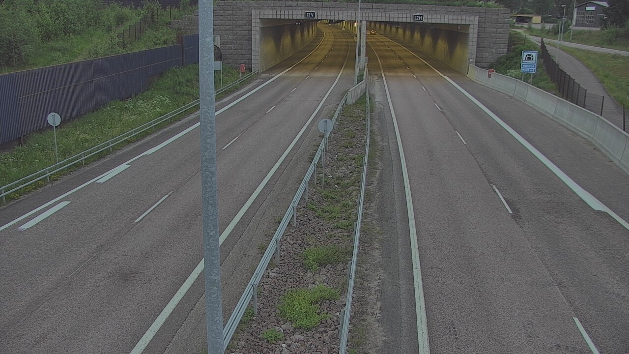 Kelikamerat Kuva Tie 7 Hamina, Husula, puomi itä, Hamina, Kymenlaakso