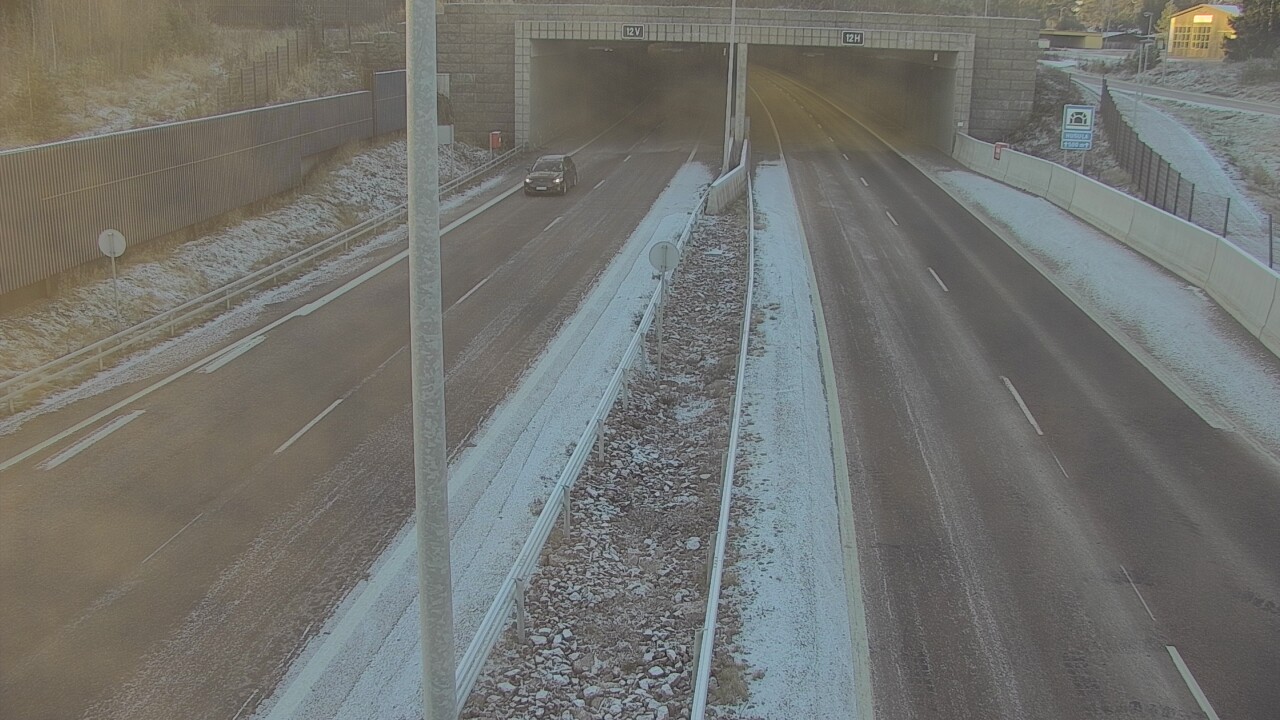 Kelikamerat Kuva Tie 7 Hamina, Husula, puomi itä, Hamina, Kymenlaakso