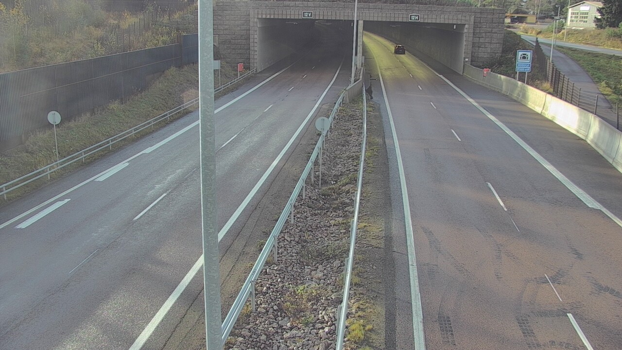 Kelikamerat Kuva Tie 7 Hamina, Husula, puomi itä, Hamina, Kymenlaakso