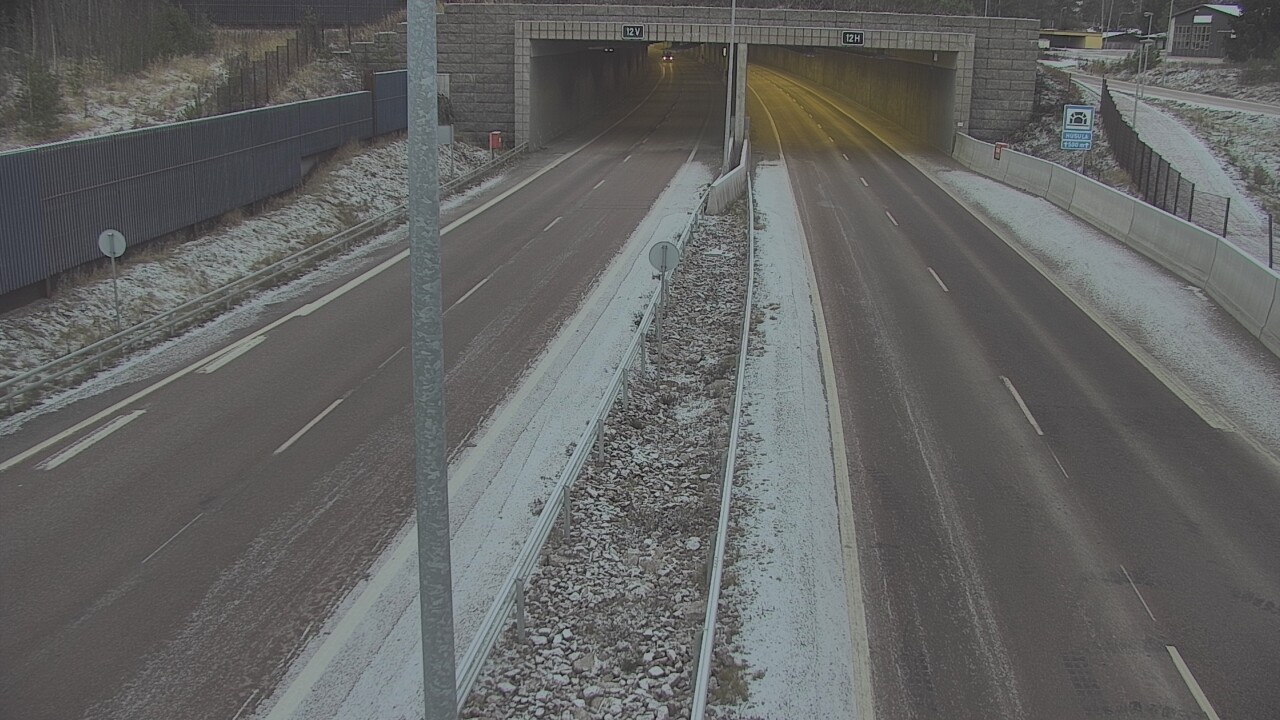 Kelikamerat Kuva Tie 7 Hamina, Husula, puomi itä, Hamina, Kymenlaakso