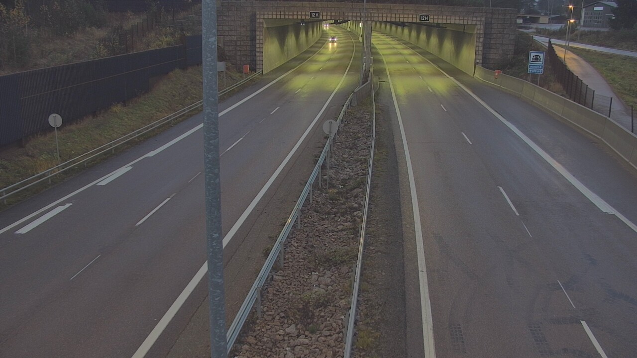 Kelikamerat Kuva Tie 7 Hamina, Husula, puomi itä, Hamina, Kymenlaakso