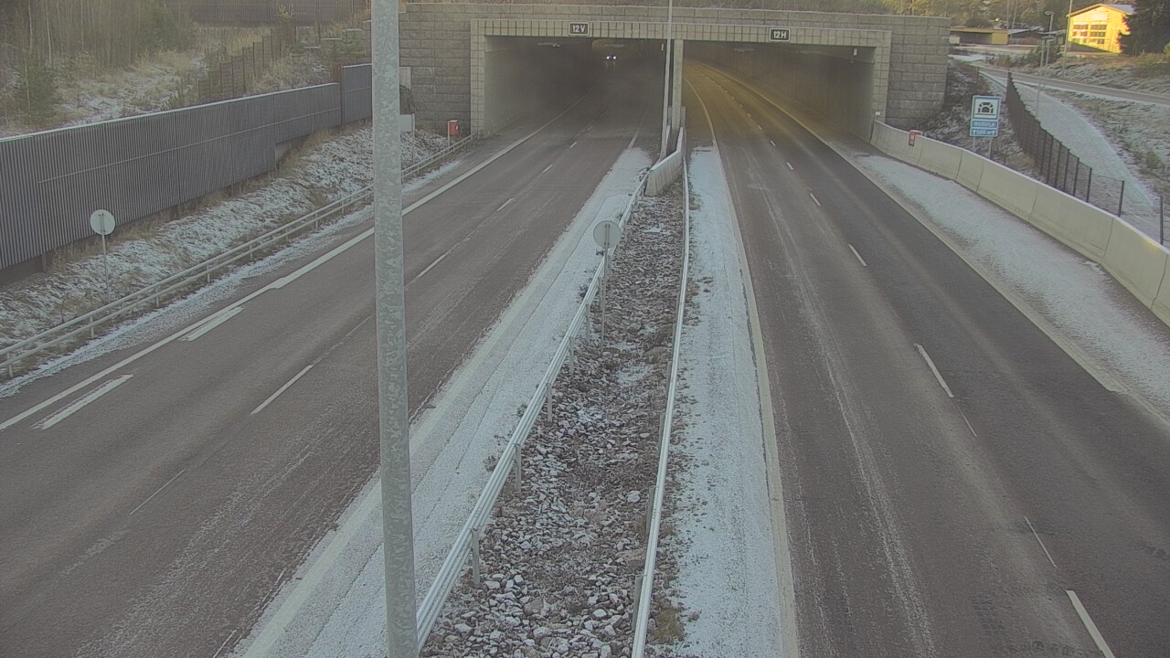 Kelikamerat Kuva Tie 7 Hamina, Husula, puomi itä, Hamina, Kymenlaakso