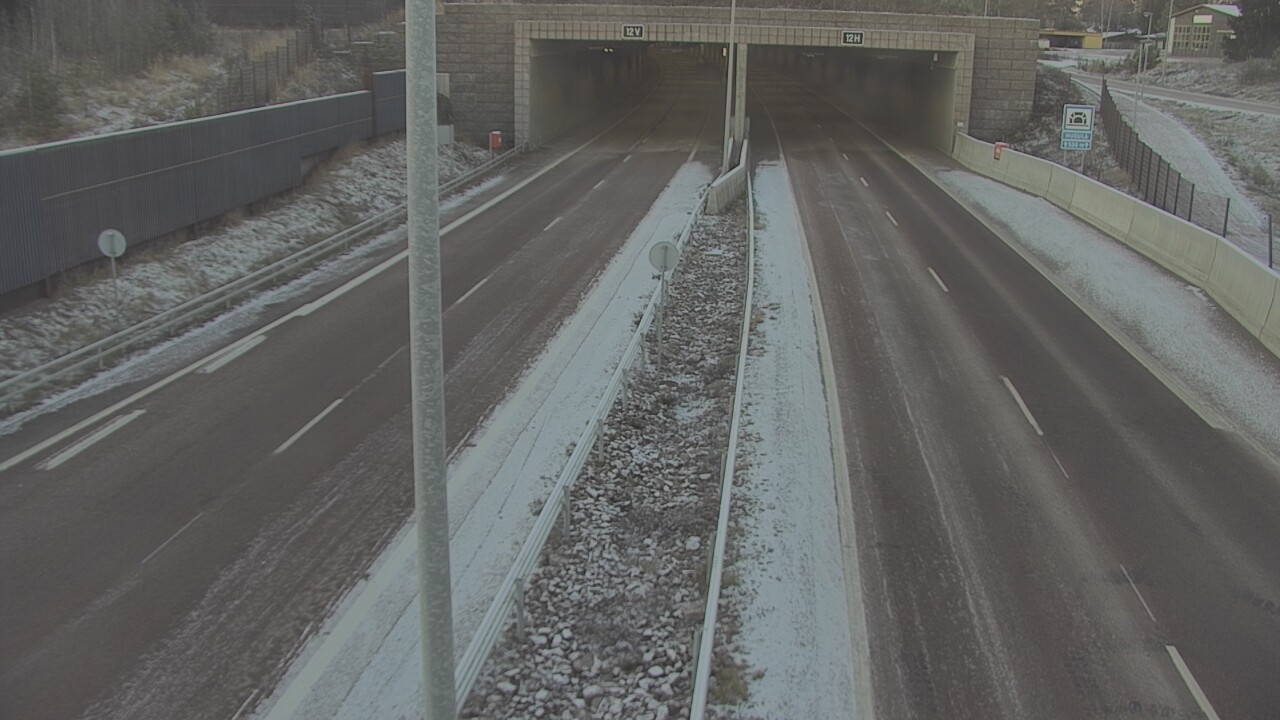 Kelikamerat Kuva Tie 7 Hamina, Husula, puomi itä, Hamina, Kymenlaakso