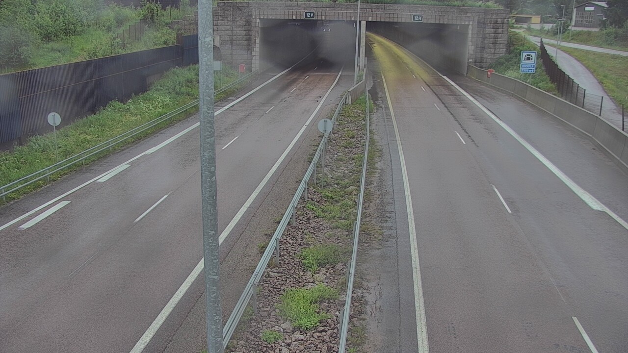 Weather Camera Image Väg 7 Fredrikshamn, Husula, bom öst, Hamina, Kymenlaakso