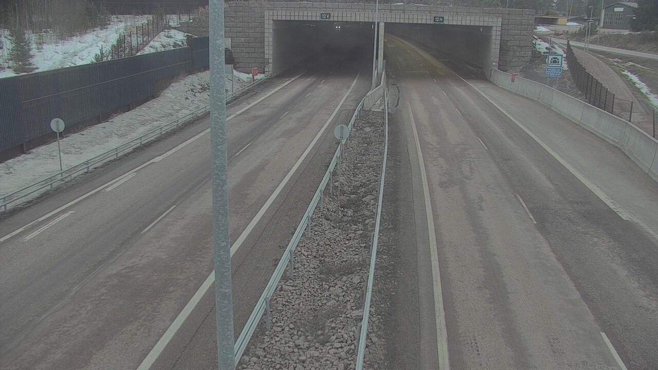 Kelikamerat Kuva Tie 7 Hamina, Husula, puomi itä, Hamina, Kymenlaakso