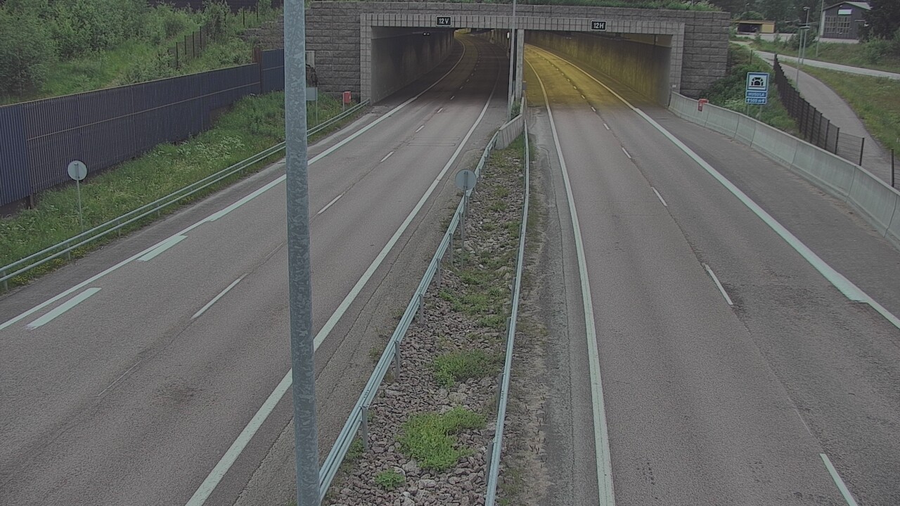 Kelikamerat Kuva Tie 7 Hamina, Husula, puomi itä, Hamina, Kymenlaakso