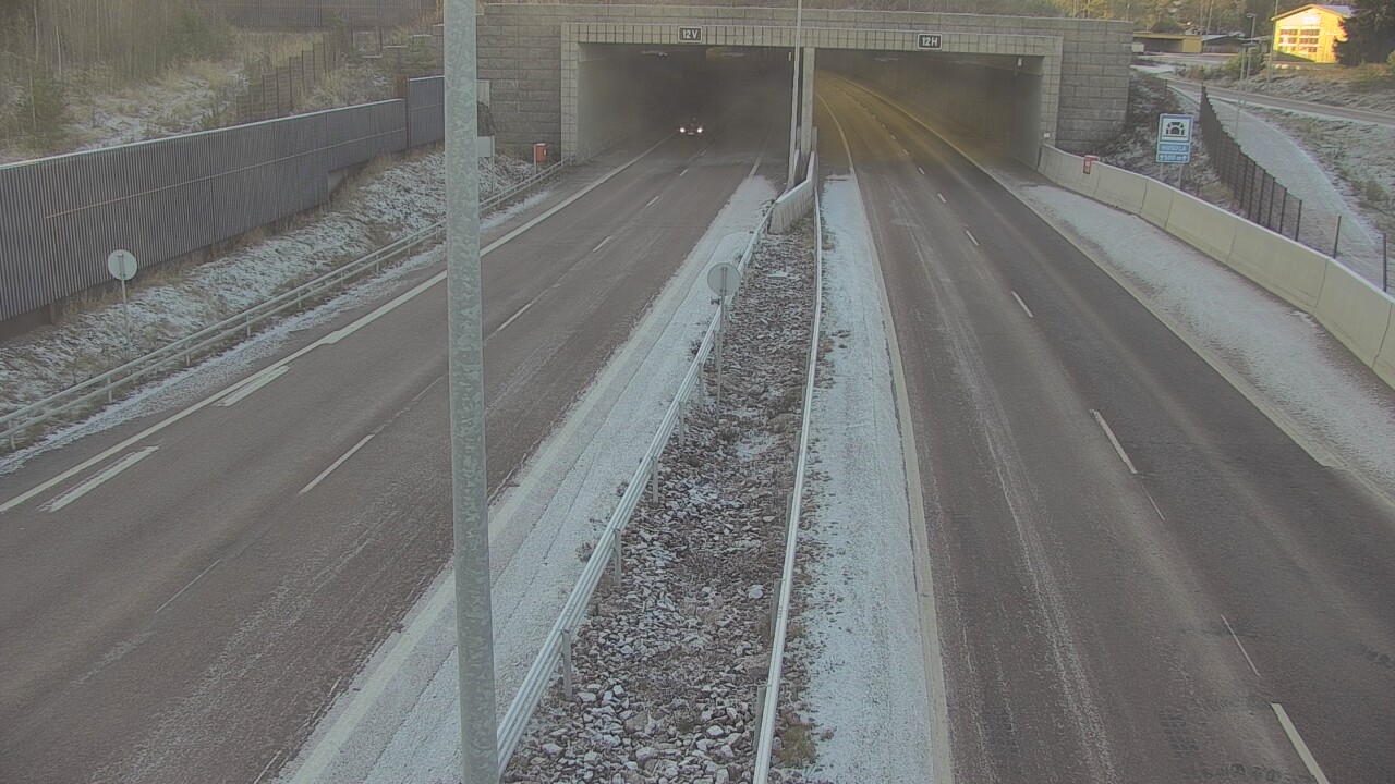 Kelikamerat Kuva Tie 7 Hamina, Husula, puomi itä, Hamina, Kymenlaakso