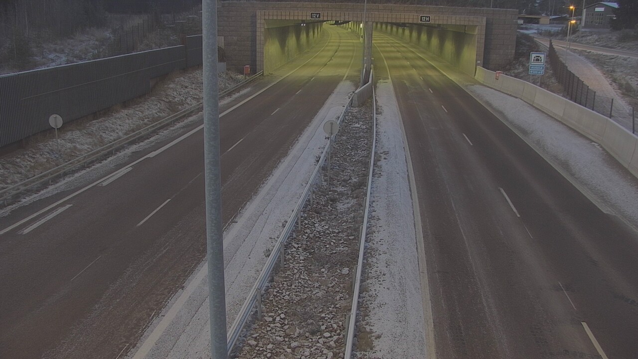 Kelikamerat Kuva Tie 7 Hamina, Husula, puomi itä, Hamina, Kymenlaakso