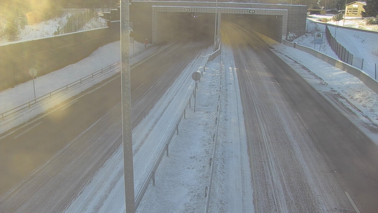 Kelikamerat Kuva Tie 7 Hamina, Husula, puomi itä, Hamina, Kymenlaakso