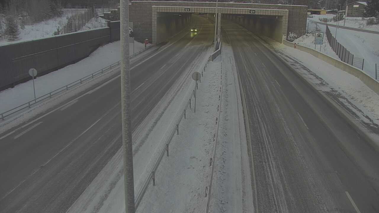 Kelikamerat Kuva Tie 7 Hamina, Husula, puomi itä, Hamina, Kymenlaakso