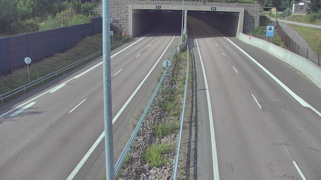 Weather Camera Image Väg 7 Fredrikshamn, Husula, bom öst, Hamina, Kymenlaakso