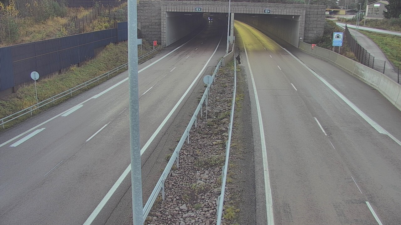 Kelikamerat Kuva Tie 7 Hamina, Husula, puomi itä, Hamina, Kymenlaakso