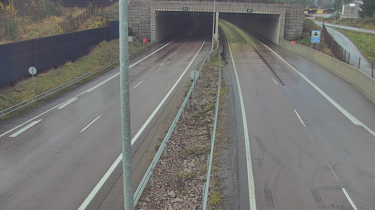 Kelikamerat Kuva Tie 7 Hamina, Husula, puomi itä, Hamina, Kymenlaakso