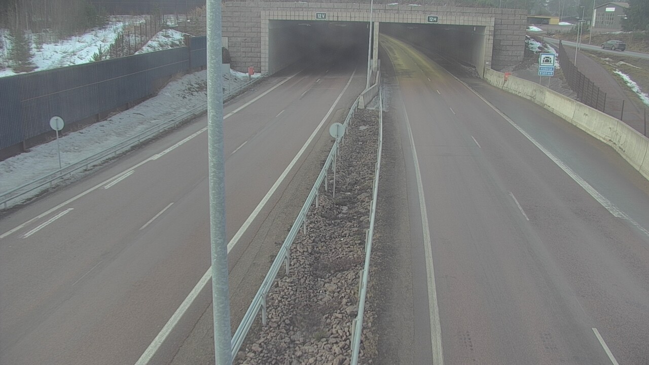 Kelikamerat Kuva Tie 7 Hamina, Husula, puomi itä, Hamina, Kymenlaakso