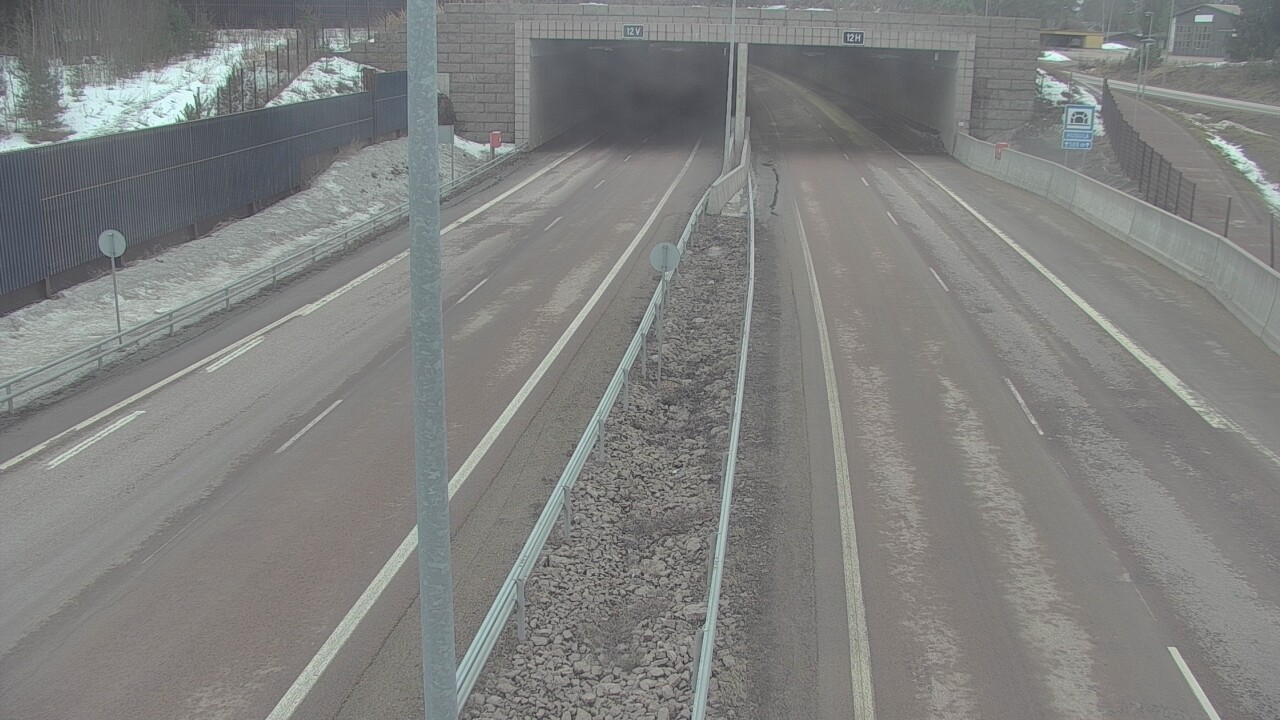 Kelikamerat Kuva Tie 7 Hamina, Husula, puomi itä, Hamina, Kymenlaakso