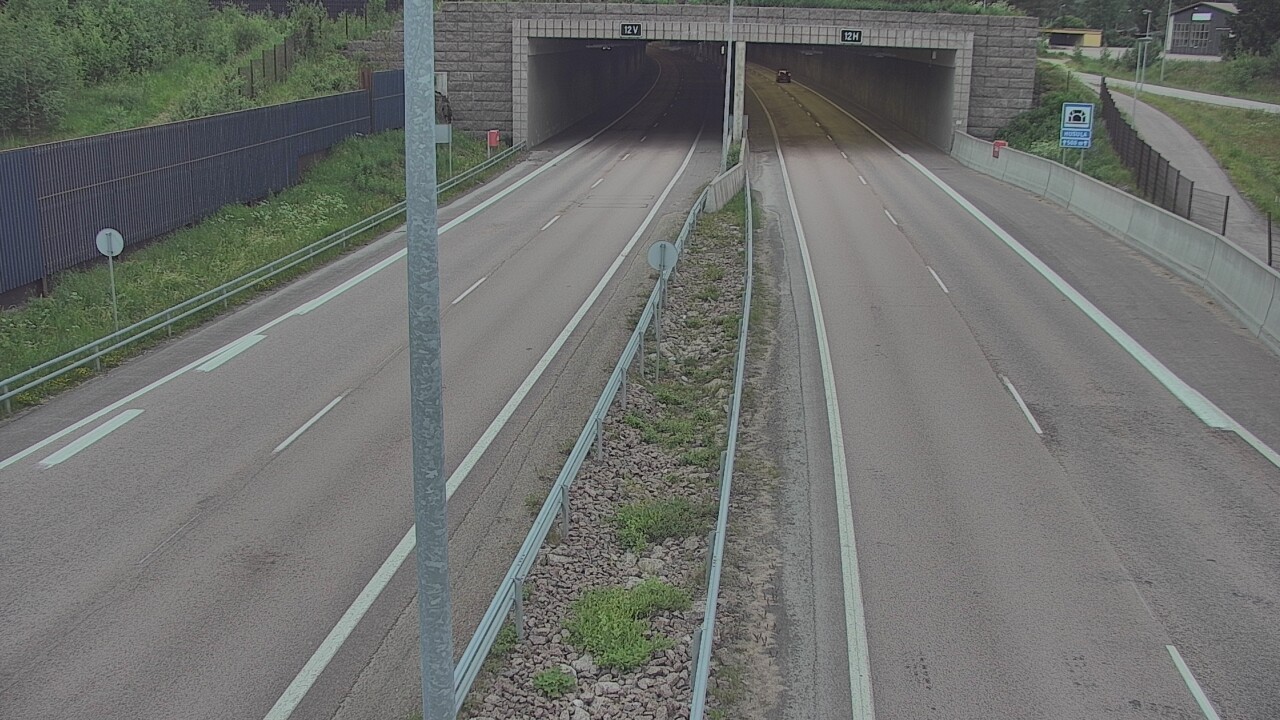Kelikamerat Kuva Tie 7 Hamina, Husula, puomi itä, Hamina, Kymenlaakso