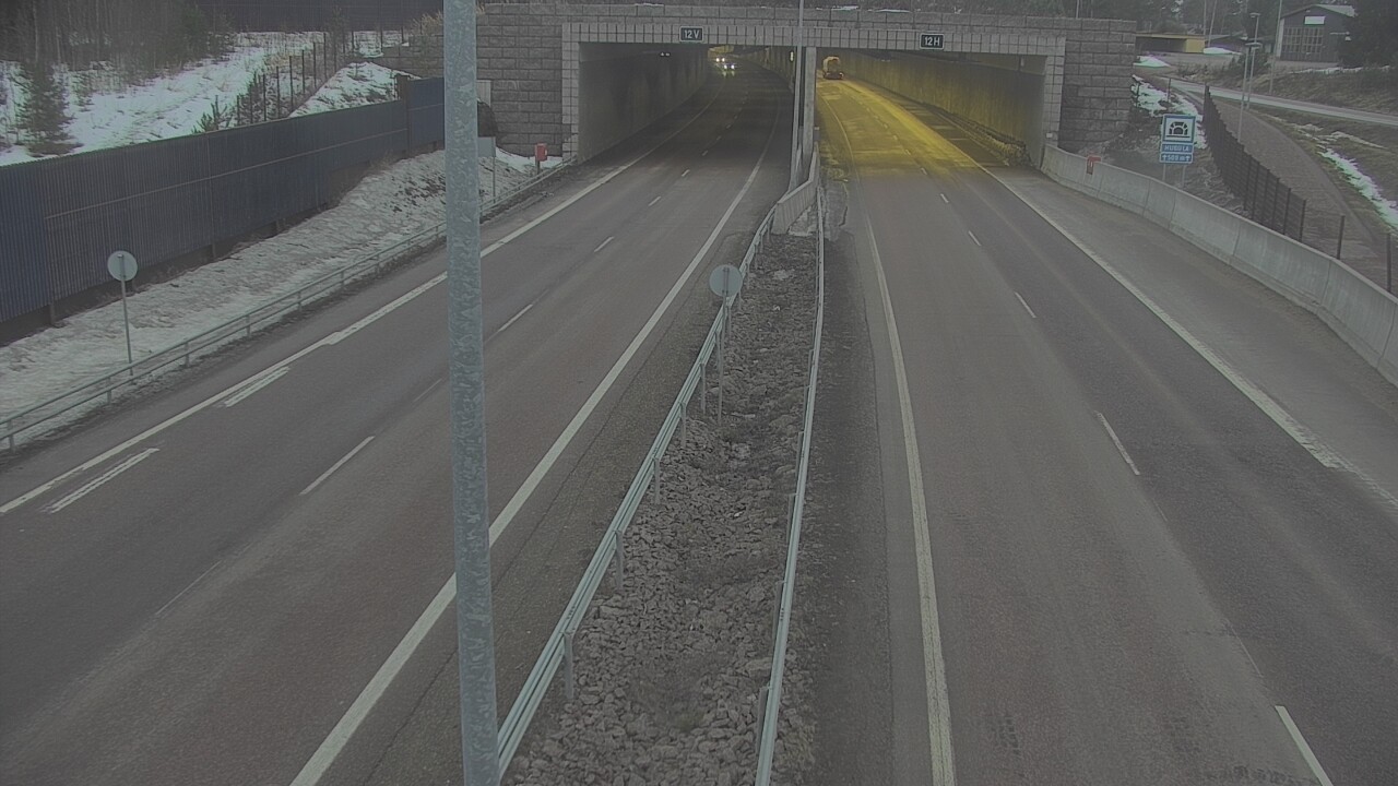 Kelikamerat Kuva Tie 7 Hamina, Husula, puomi itä, Hamina, Kymenlaakso