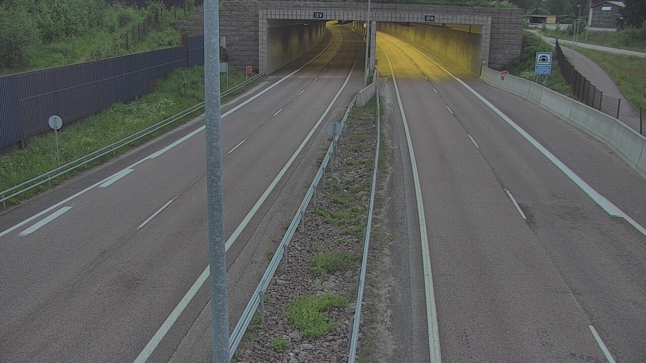 Kelikamerat Kuva Tie 7 Hamina, Husula, puomi itä, Hamina, Kymenlaakso