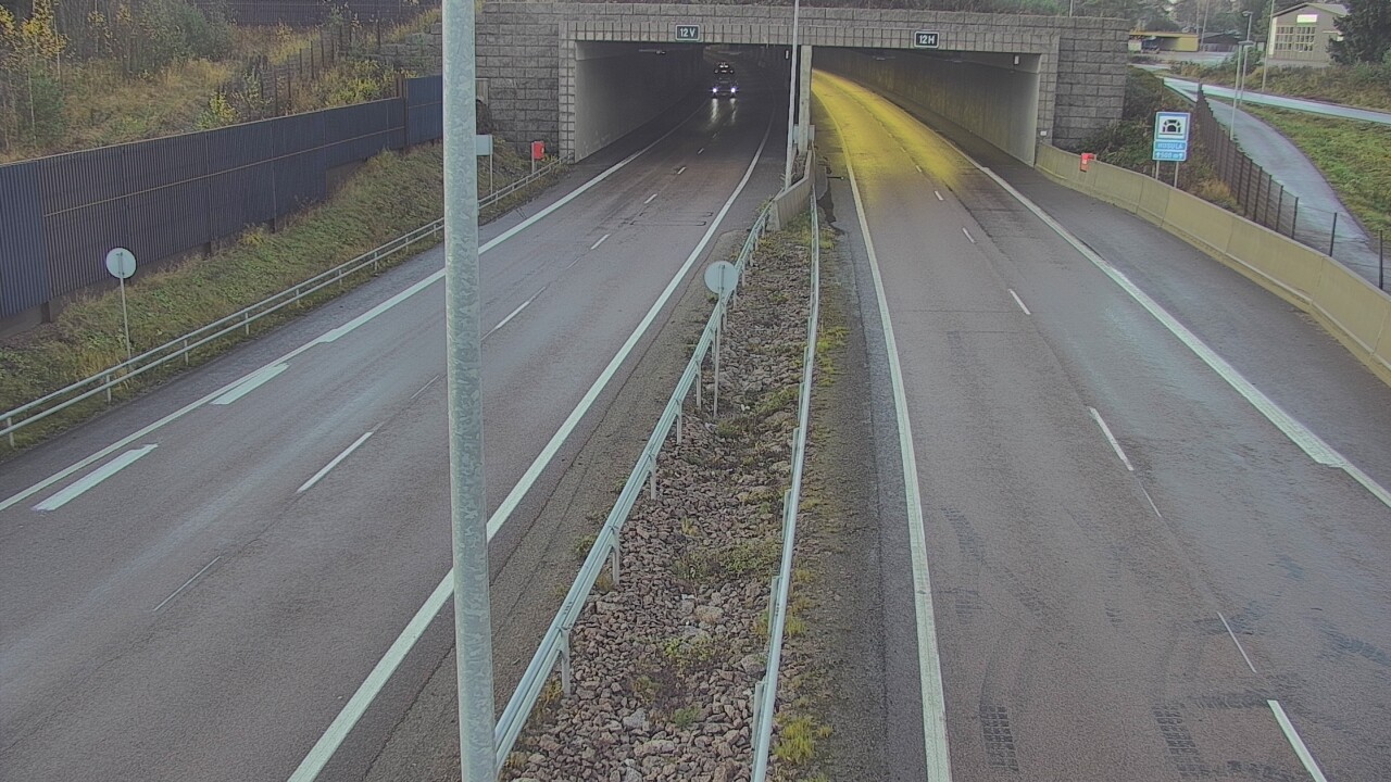 Kelikamerat Kuva Tie 7 Hamina, Husula, puomi itä, Hamina, Kymenlaakso