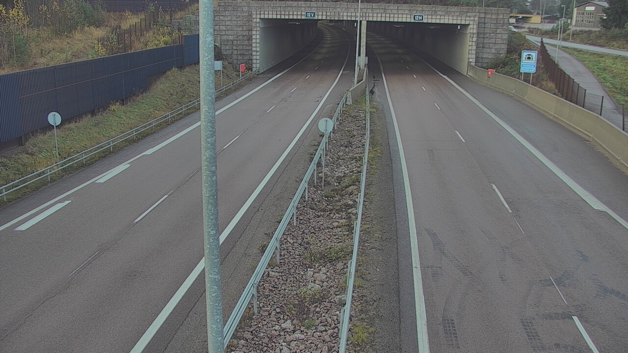 Kelikamerat Kuva Tie 7 Hamina, Husula, puomi itä, Hamina, Kymenlaakso