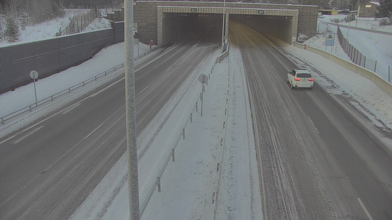 Kelikamerat Kuva Tie 7 Hamina, Husula, puomi itä, Hamina, Kymenlaakso