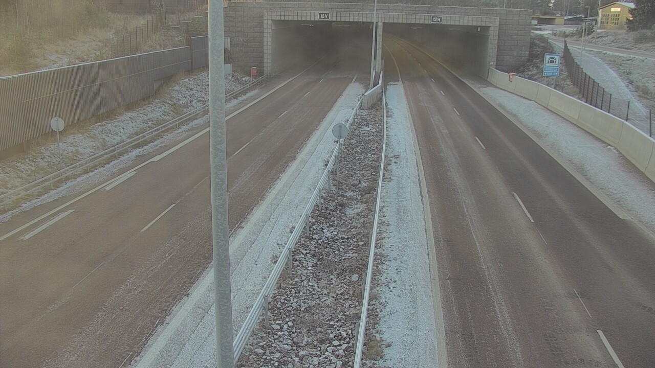 Kelikamerat Kuva Tie 7 Hamina, Husula, puomi itä, Hamina, Kymenlaakso