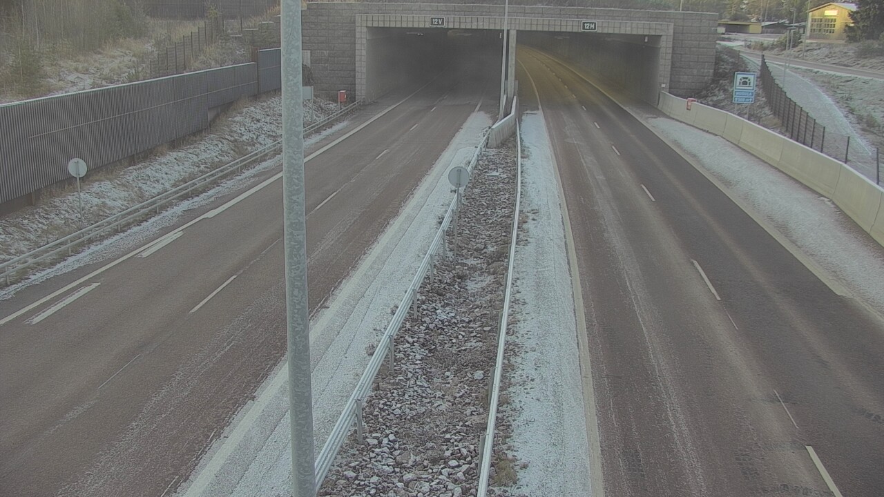 Kelikamerat Kuva Tie 7 Hamina, Husula, puomi itä, Hamina, Kymenlaakso