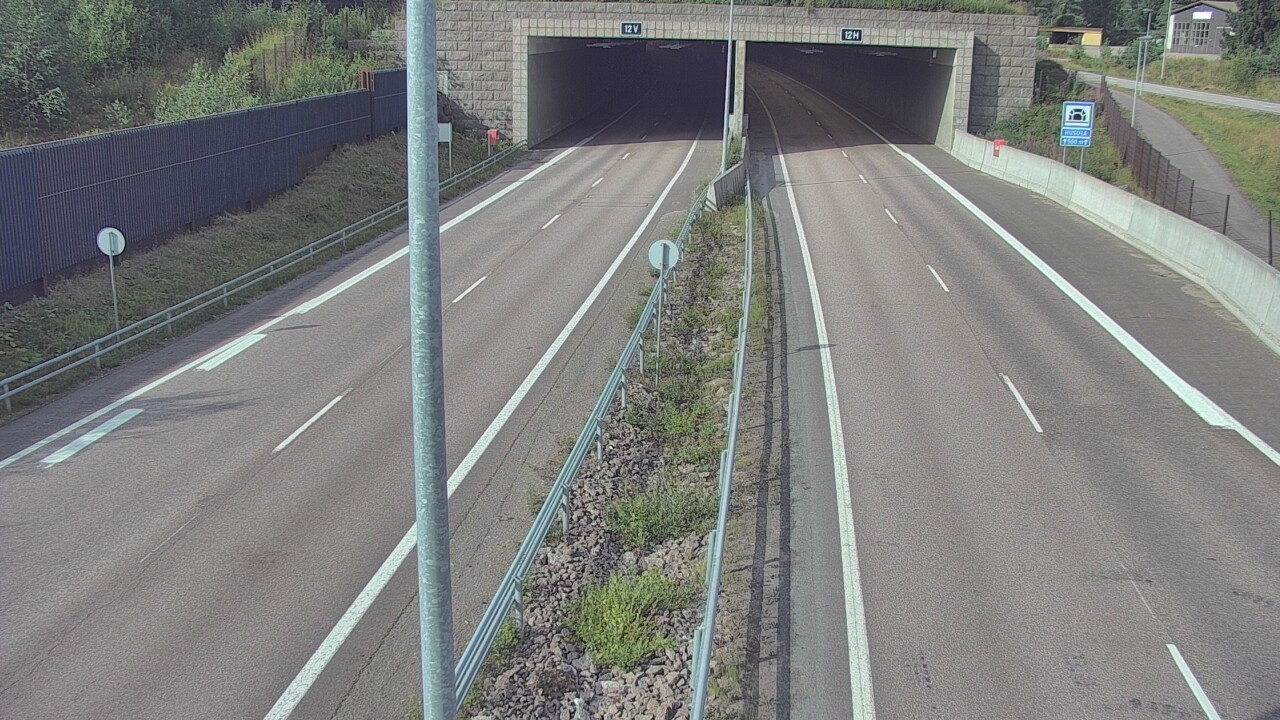 Weather Camera Image Väg 7 Fredrikshamn, Husula, bom öst, Hamina, Kymenlaakso