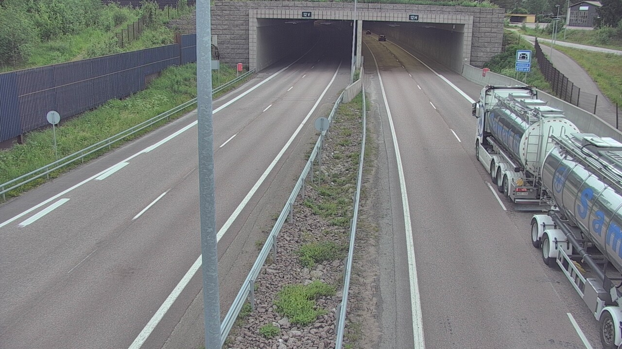 Kelikamerat Kuva Tie 7 Hamina, Husula, puomi itä, Hamina, Kymenlaakso